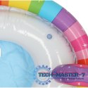 Kółko do pływania dla niemowląt koło pontonik dla dzieci dmuchany z siedziskiem jednorożec max 23kg 3-4lata INTEX 59570
