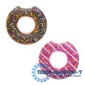 Kółko do pływania koło dmuchane BESTWAY 36188 donut brązowe 107cm