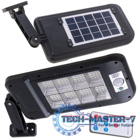 Lampa solarna latarnia ogrodowa uliczna 128LED + pilot Lampa solarna latarnia ogrodowa uliczna 128LED + pilot