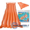 Materac dmuchany plażowy BESTWAY 44013 pomarańczowy