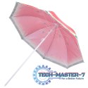 Parasol ogrodowy plażowy regulowany łamany 150cm arbuz UV