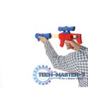 Strzelanie do celu ruchoma tarcza gra zręcznościowa pistolet piłki