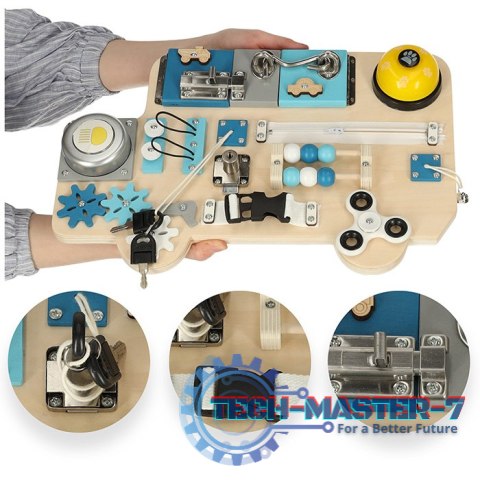 Tablica manipulacyjna sensoryczna LULILO BUSO Tablica manipulacyjna sensoryczna LULILO BUSO