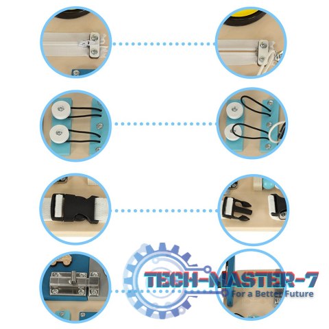 Tablica manipulacyjna sensoryczna LULILO BUSO Tablica manipulacyjna sensoryczna LULILO BUSO