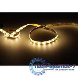 Taśma LED wodoodporna na baterie USB czujnik ruchu 1M 59LED ciepły biały