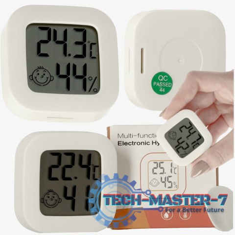 Termometr pokojowy elektroniczny higrometr wilgotnościomierz Termometr pokojowy elektroniczny higrometr wilgotnościomierz