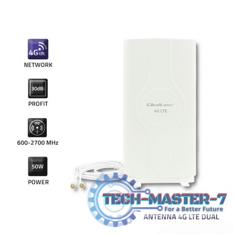 Antena 4G LTE dookólna | 2xSMA | 30dBi | Wewnętrzna Antena 4G LTE dookólna | 2xSMA | 30dBi | Wewnętrzna