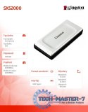 Dysk SSD XS2000 1000GB USB3.2 Gen2.2 Zewnętrzni
