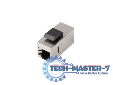 Łącznik keystone gniazdo RJ45 - RJ45 FTP kat.6 do puszki montażowej złączka sieciowa Łącznik keystone gniazdo RJ45 - RJ45 FTP kat.6 do puszki montażowej złączka sieciowa