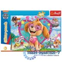 Puzzle 100 elementów Glitter W blasku Skye Psi Patrol