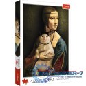Puzzle 1000 elementów Dama z kotem