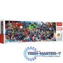 Puzzle 1000 elementów Panorama Marvel The Avengers