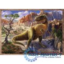 Puzzle 4w1 Ciekawe dinozaury