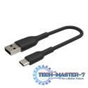 USB-C to USB-A Cable 1m black