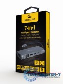 Adapter USB-C Hub USB-C PD GbE VGA HDMI 3xUSB 3.1 card audio