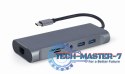 Adapter USB-C Hub USB-C PD GbE VGA HDMI 3xUSB 3.1 card audio