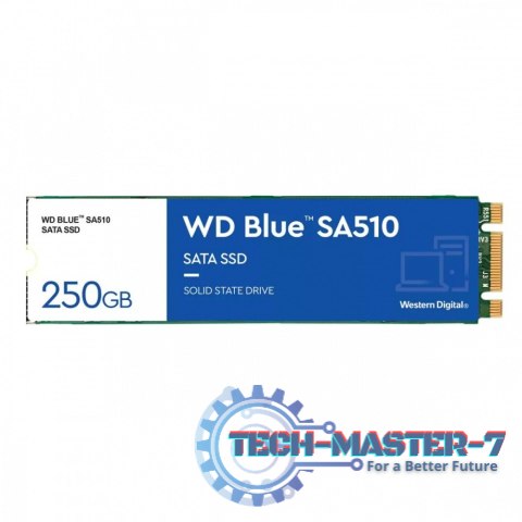 Dysk SSD Blue 250GB SA510 M.2 2280 WDS250G3B0B Dysk SSD Blue 250GB SA510 M.2 2280 WDS250G3B0B