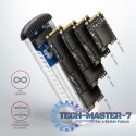 EEM2-SA Obudowa zewnętrzna aluminiowa bezśrubowa USB 3.2 GEN 1 M.2 SATA SSD