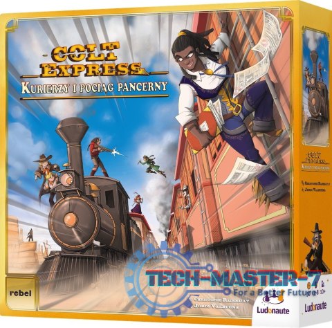 Gra Colt Express Kurierzy i pociąg pancerny