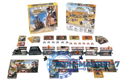 Gra Colt Express Kurierzy i pociąg pancerny Gra Colt Express Kurierzy i pociąg pancerny