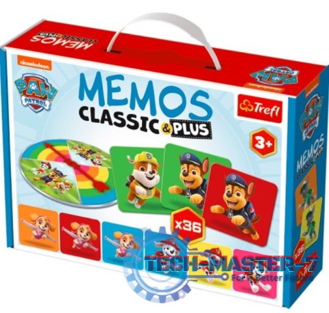 Gra Memos Classic & Plus Psi Patrol Gra Memos Classic & Plus Psi Patrol