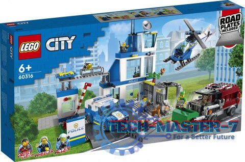Klocki City 60316 Posterunek policji
