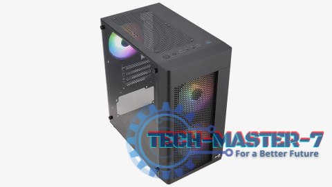 Obudowa Hexform TG FRGB USB 3.0 Mini Tower czarna Obudowa Hexform TG FRGB USB 3.0 Mini Tower czarna