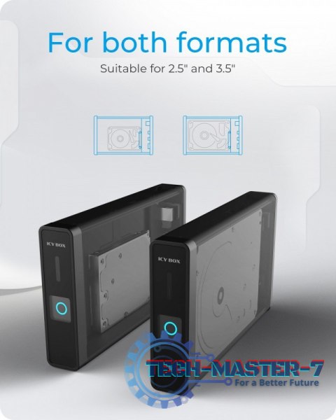 Obudowa IB-382H-C31 2,5/3,5 HDD z wbudowanym HUB 1xUSB-C, 2xUSB -A, 12V2A Obudowa IB-382H-C31 2,5/3,5 HDD z wbudowanym HUB 1xUSB-C, 2xUSB -A, 12V2A