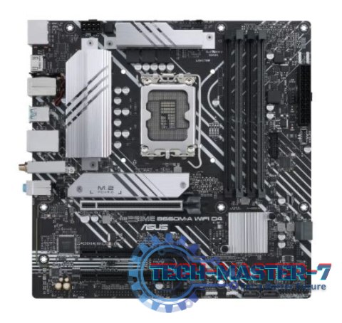 Płyta główna PRIME B660M-A WIFI D4 s1700 4DDR4 HDMI M.2 mATX Płyta główna PRIME B660M-A WIFI D4 s1700 4DDR4 HDMI M.2 mATX