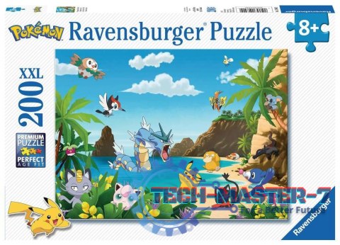 Puzzle 200 elementów XXL Pokemon