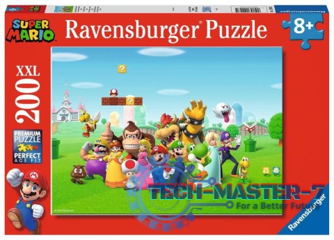 Puzzle 200 elementów XXL Super Mario