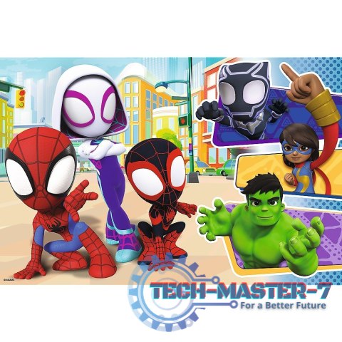 Puzzle 24 maxi Spidey i przyjaciele Spiderman Puzzle 24 maxi Spidey i przyjaciele Spiderman