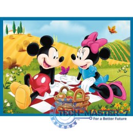 Puzzle 2w1 memos Poznaj bohaterów Disneya
