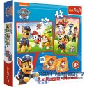 Puzzle 2w1 memos Psia ekipa w akcji, Psi Patrol