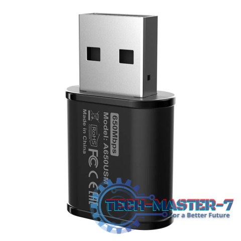 Adapter A650USM WiFi USB AC650 Dual Band MU-MIMO Adapter A650USM WiFi USB AC650 Dual Band MU-MIMO