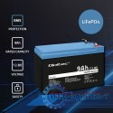 Akumulator LiFePO4 Litowo-Żelazowo-Fforanowy | 12.8V | 9Ah | 115.2Wh | BMS