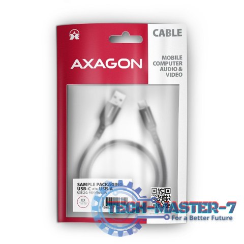 BUCM-AM10AB Kabel USB-C - USB-A, 1.0m USB 2.0, 3A, ALU, oplot Czarny BUCM-AM10AB Kabel USB-C - USB-A, 1.0m USB 2.0, 3A, ALU, oplot Czarny