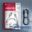 BUCM432-CM10AB Kabel USB-C - USB-C, USB4 Gen 3x2 1m, PD 100W, 8K HD, ALU, oplot Czarny