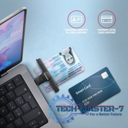CRE-SMPC Czytnik kart identyfikacyjnych PocketReader USB-C