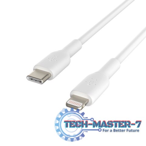 Kabel BoostCharge USB-C do Lightning 1m biały Kabel BoostCharge USB-C do Lightning 1m biały