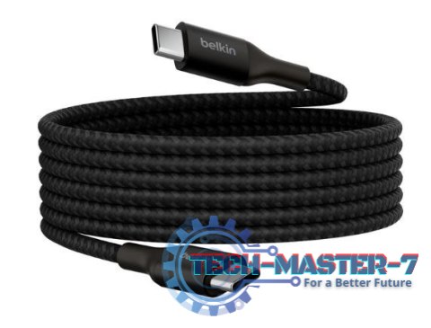 Kabel BoostCharge USB-C/USB-C 240W 2m czarny Kabel BoostCharge USB-C/USB-C 240W 2m czarny