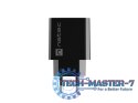 Ładowarka sieciowa Ribera 1x USB-A 18W Czarna