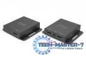 Przedłużacz/Extender HDMI 4K 30Hz 70m po skrętce Cat.5e/6/7/8 HDCP 1.4 EDID IR PoC, zestaw