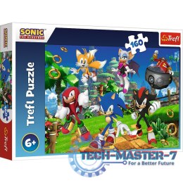 Puzzle 160 elementów Sonic i przyjaciele
