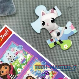 Puzzle 4w1 Przygody Gabi Koci Domek Gabi