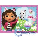 Puzzle 4w1 Przygody Gabi Koci Domek Gabi