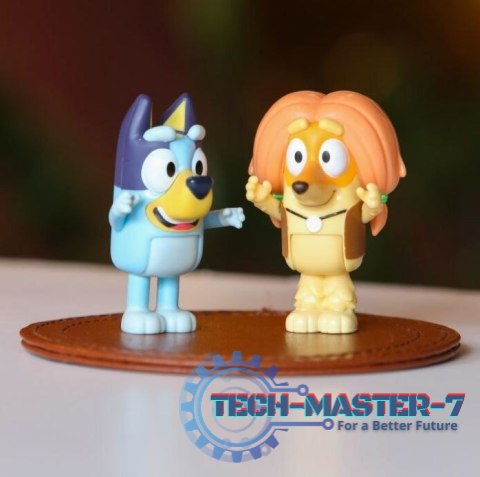 Zestaw figurek Bluey 2pak Wizyta u lekarza Zestaw figurek Bluey 2pak Wizyta u lekarza