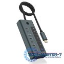 Hub IB-HUB1457-C31 7 port Type C HUB z 36 W PSU