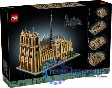 Klocki Architecture 21061 Notre-Dame w Paryżu Klocki Architecture 21061 Notre-Dame w Paryżu