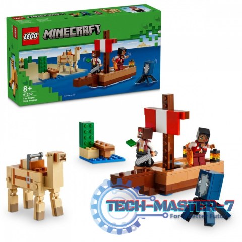 Klocki Minecraft 21259 Rejs statkiem pirackim Klocki Minecraft 21259 Rejs statkiem pirackim